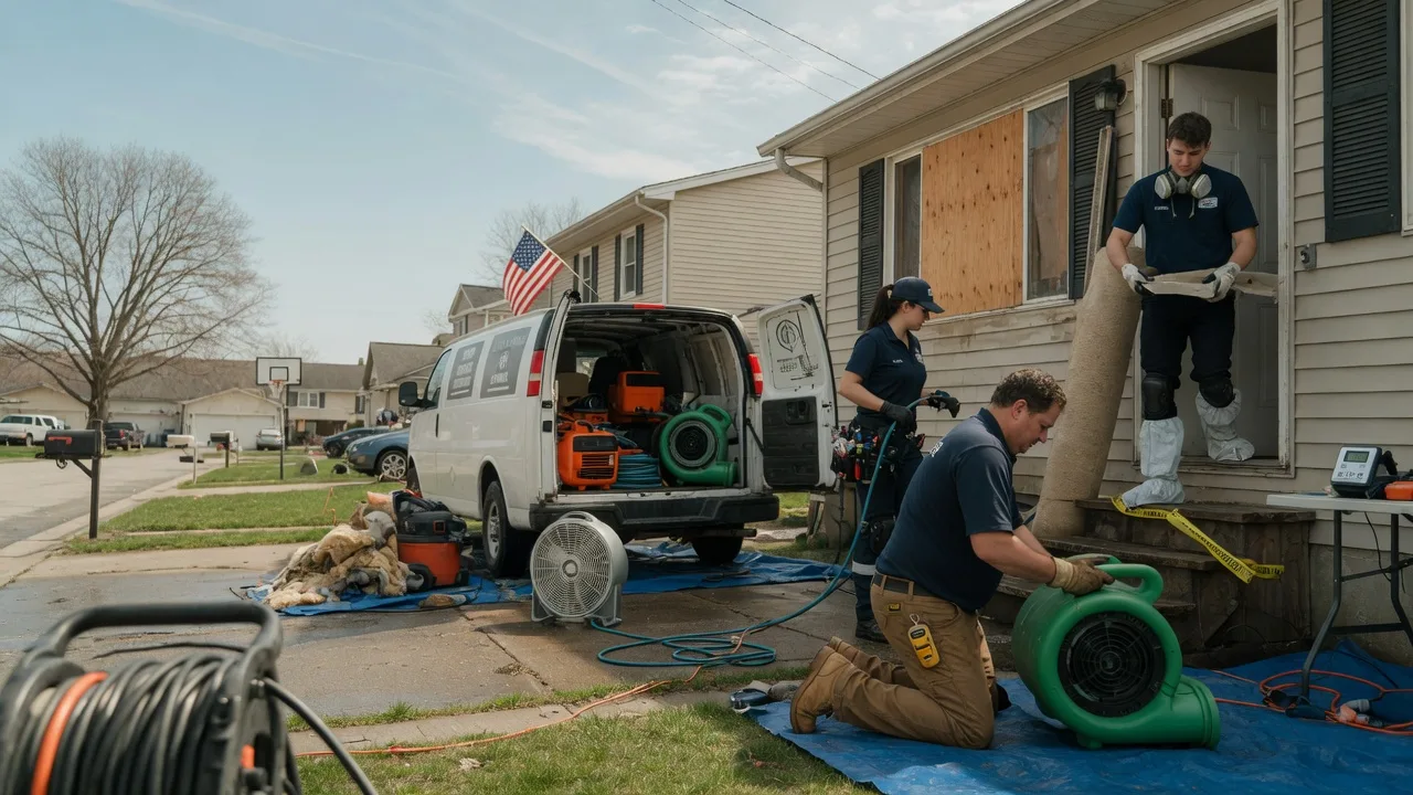 Water Damage Restoration in Blandburg, PA near me
